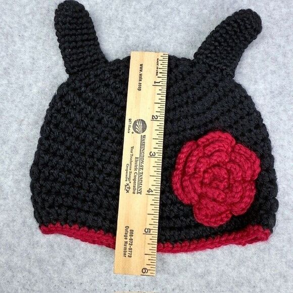 Handmade Infant Costume Ladybug Crochet - Picture 5 of 7